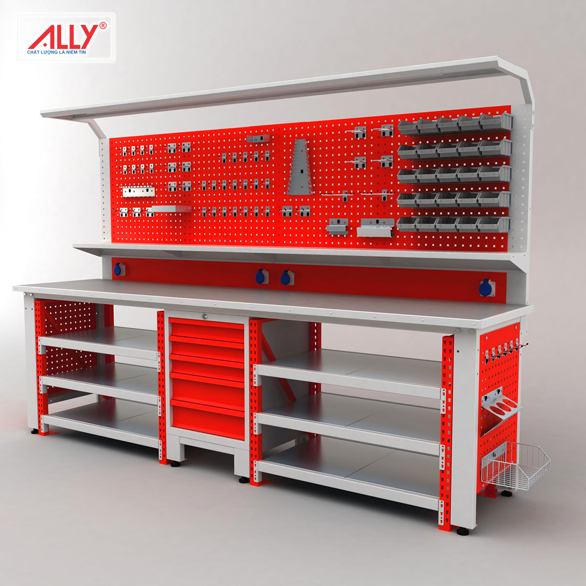 Bàn nguội cơ khí thao tác ALLY QT-BN09