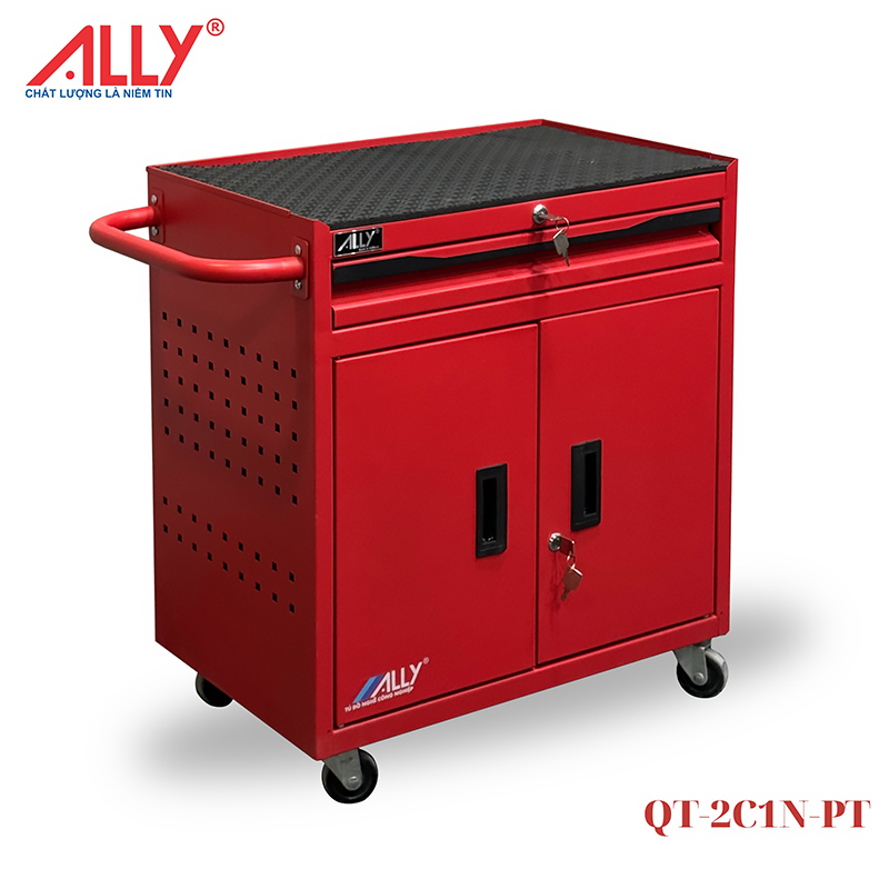 Tủ đựng dụng cụ 2 cánh 1 ngăn QT-2C1N-PT