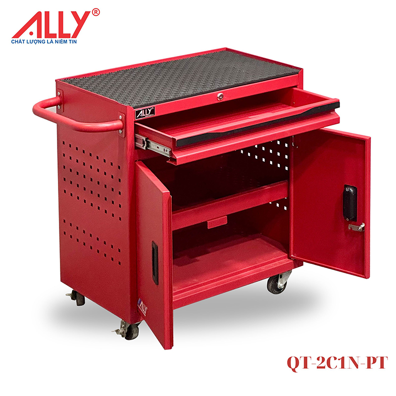 Tủ đựng linh kiện cơ khí QT-2C1N-PT
