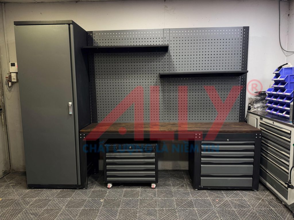 tủ đựng đồ nghề ALLY QT-MSSSDL01 giải pháp lưu trữ an toàn, liên kết sản phẩm chính hãng