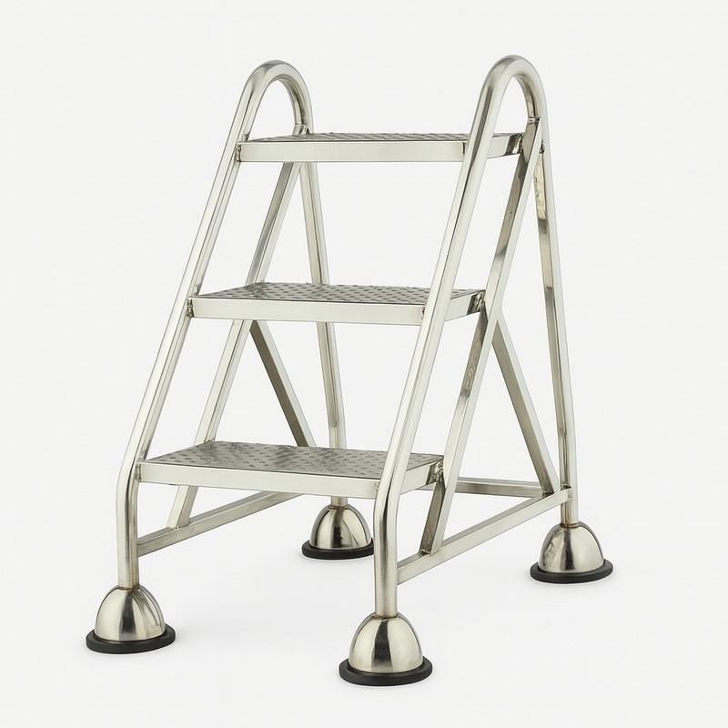 Thang 3 tầng inox QT-TH730