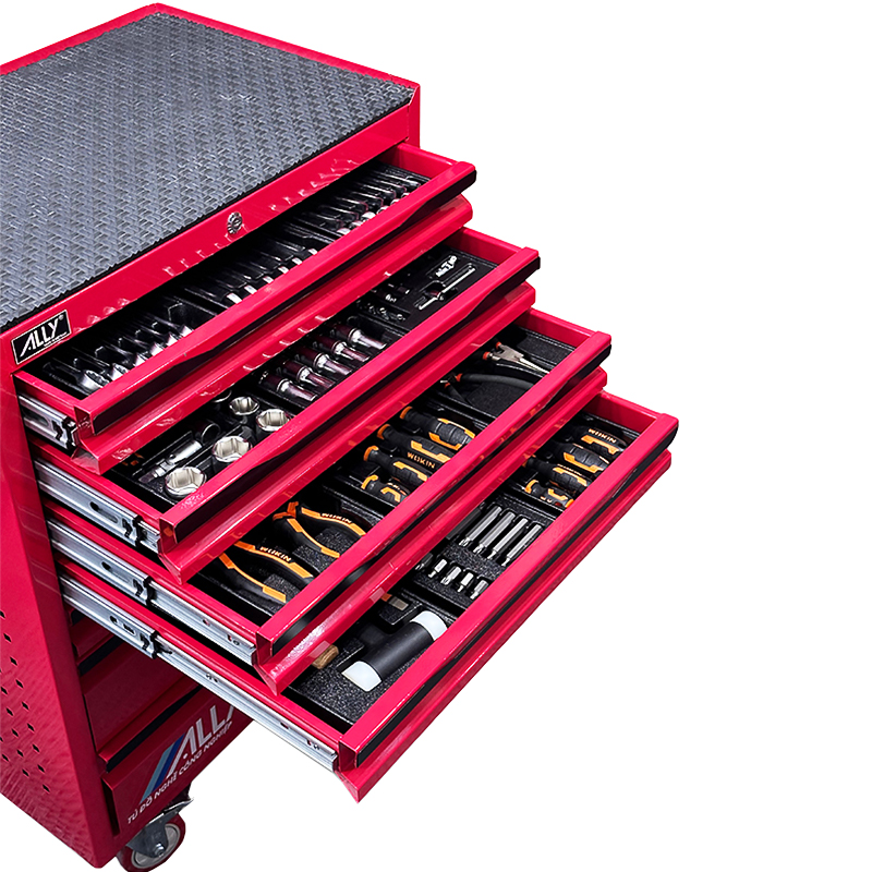 Tủ đồ nghề 7 ngăn 161 chi tiết QT-07-161CT