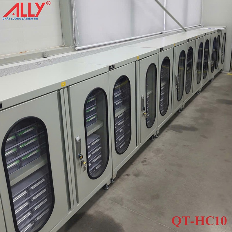 Alternative view of Tủ đựng linh kiện 2 cánh ALLY QT-HC10