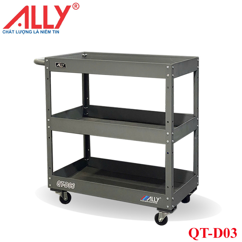 Alternative view of Xe đẩy dụng cụ 3 ngăn ALLY QT-D03
